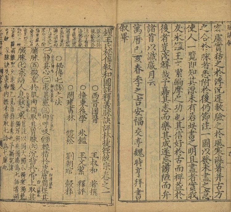 合併脉诀难经太素评林插图1