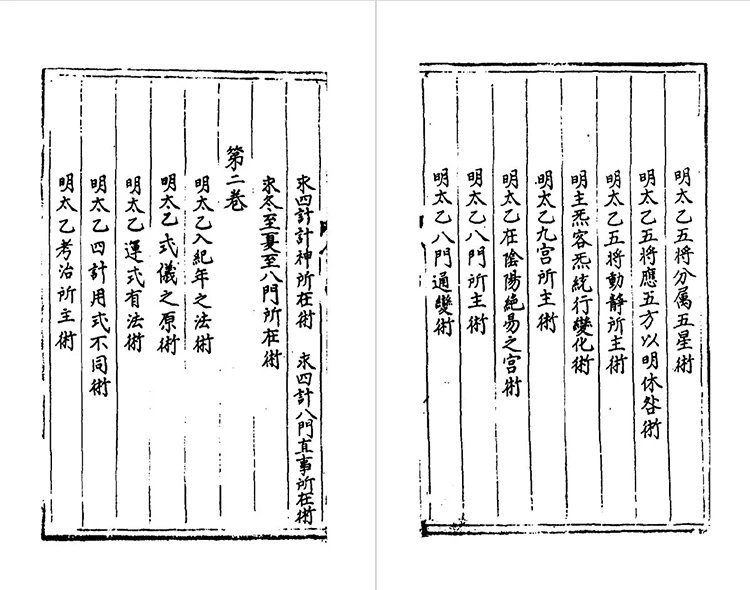 太乙统宗宝鉴插图1 太乙统宗宝鉴插图1