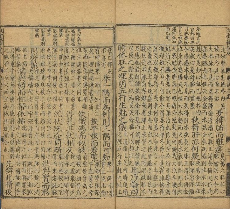 合併脉诀难经太素评林插图3