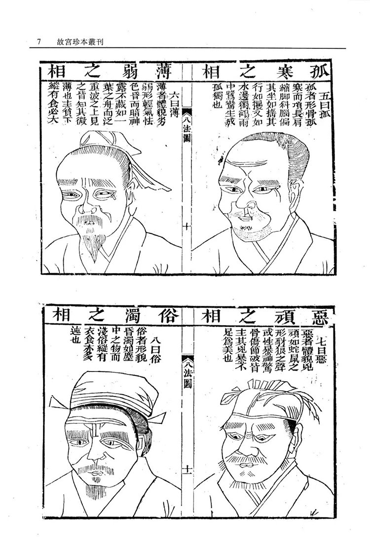 麻衣先生人相編 神相水鏡集插图3 麻衣先生人相編 神相水鏡集插图3